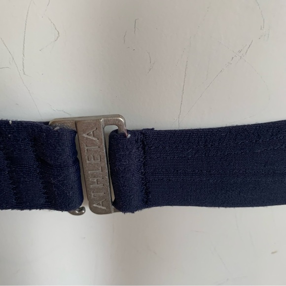 Athleta Navy Underwire Bikini Top - 36 B/C - Picture 9 of 11